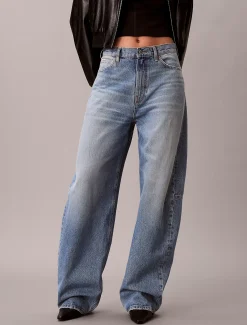 High Rise Barrel Jeans