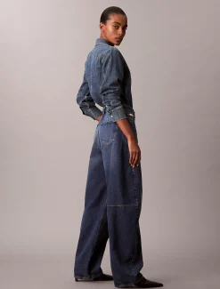 High Rise Barrel Jeans