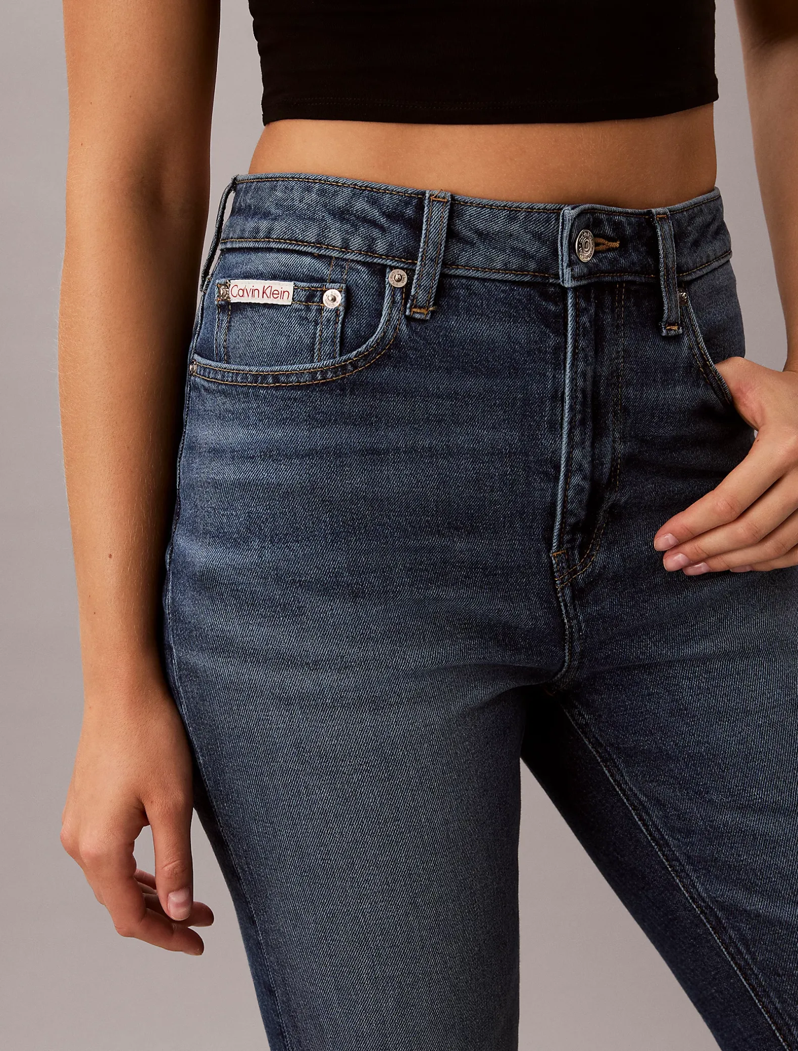 High Rise Bootcut Jeans