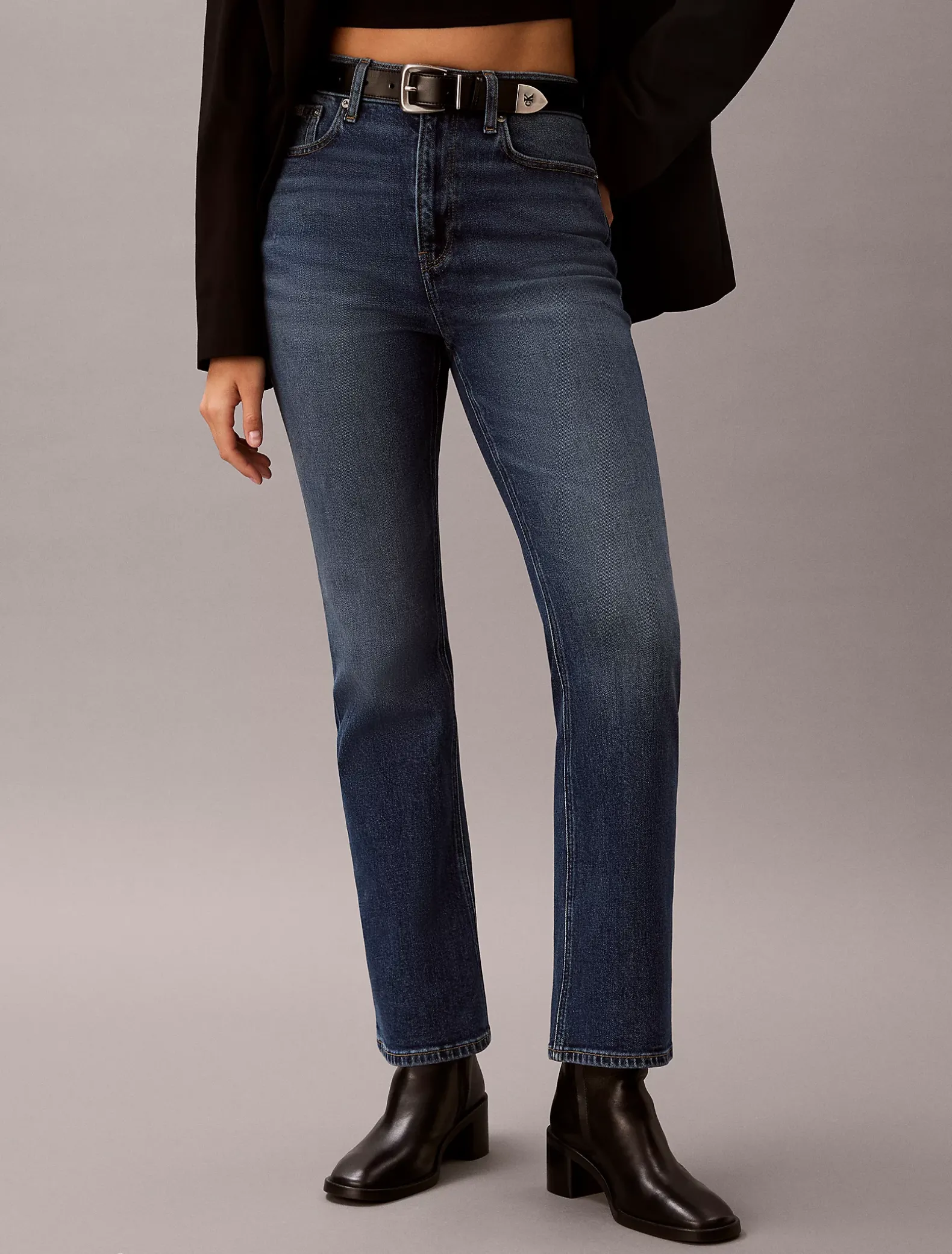 High Rise Bootcut Jeans