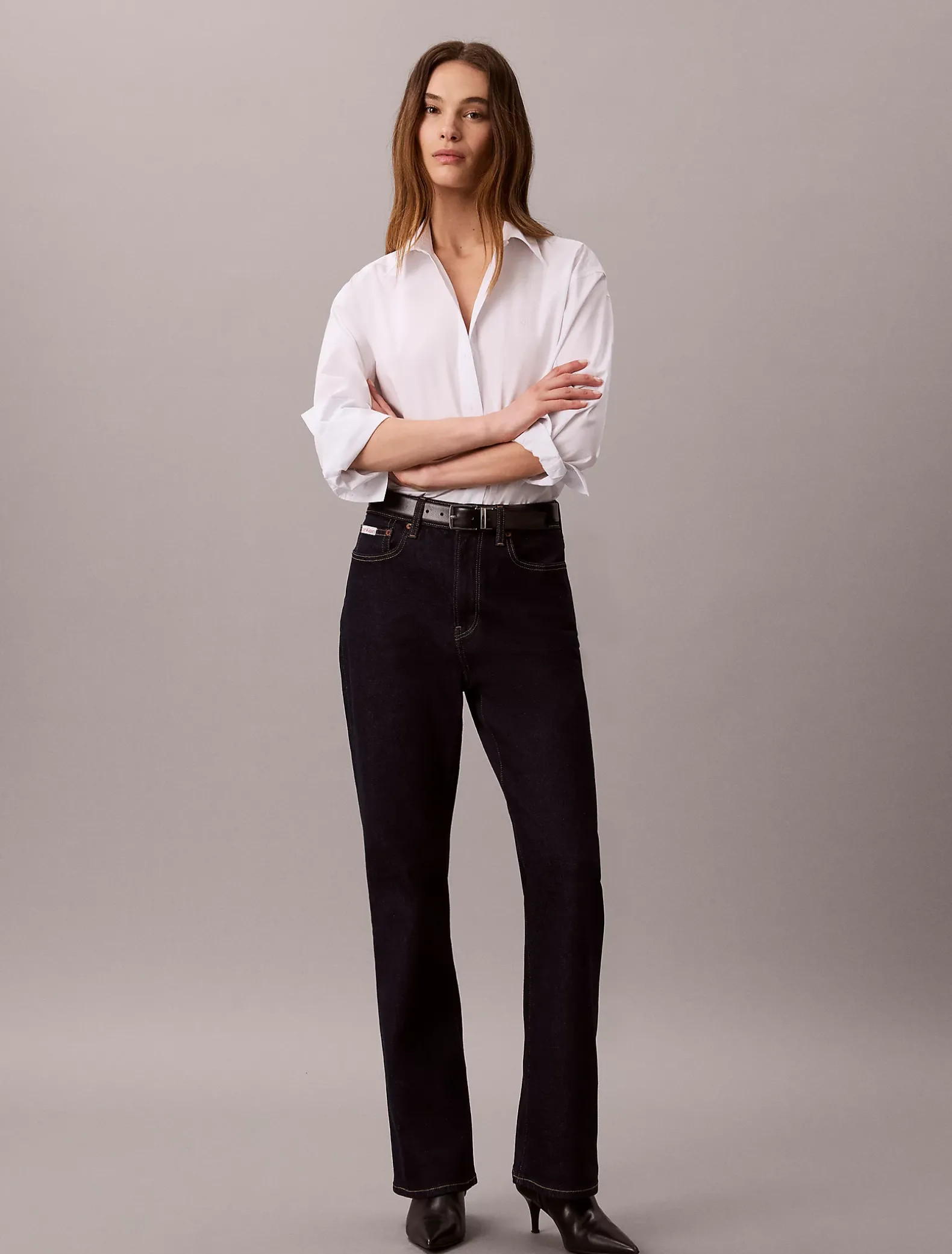 High Rise Bootcut Jeans