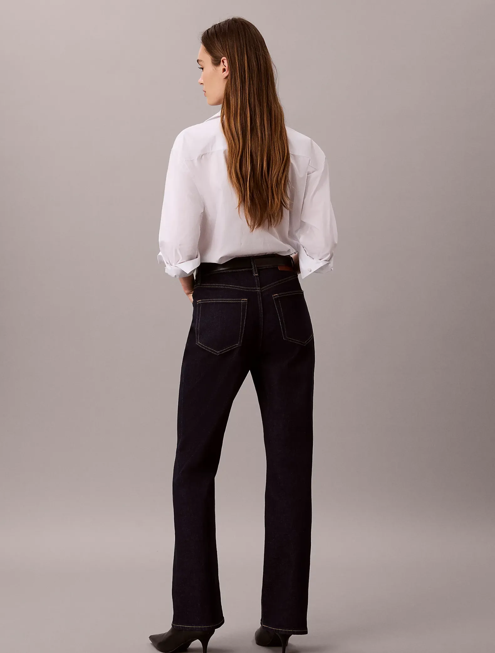 High Rise Bootcut Jeans