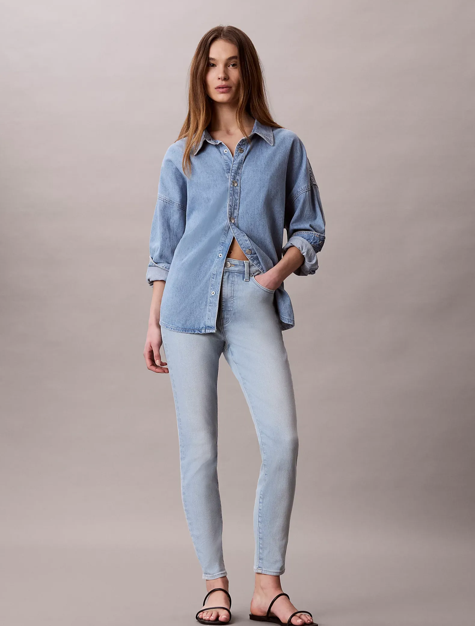 High Rise Skinny Jeans