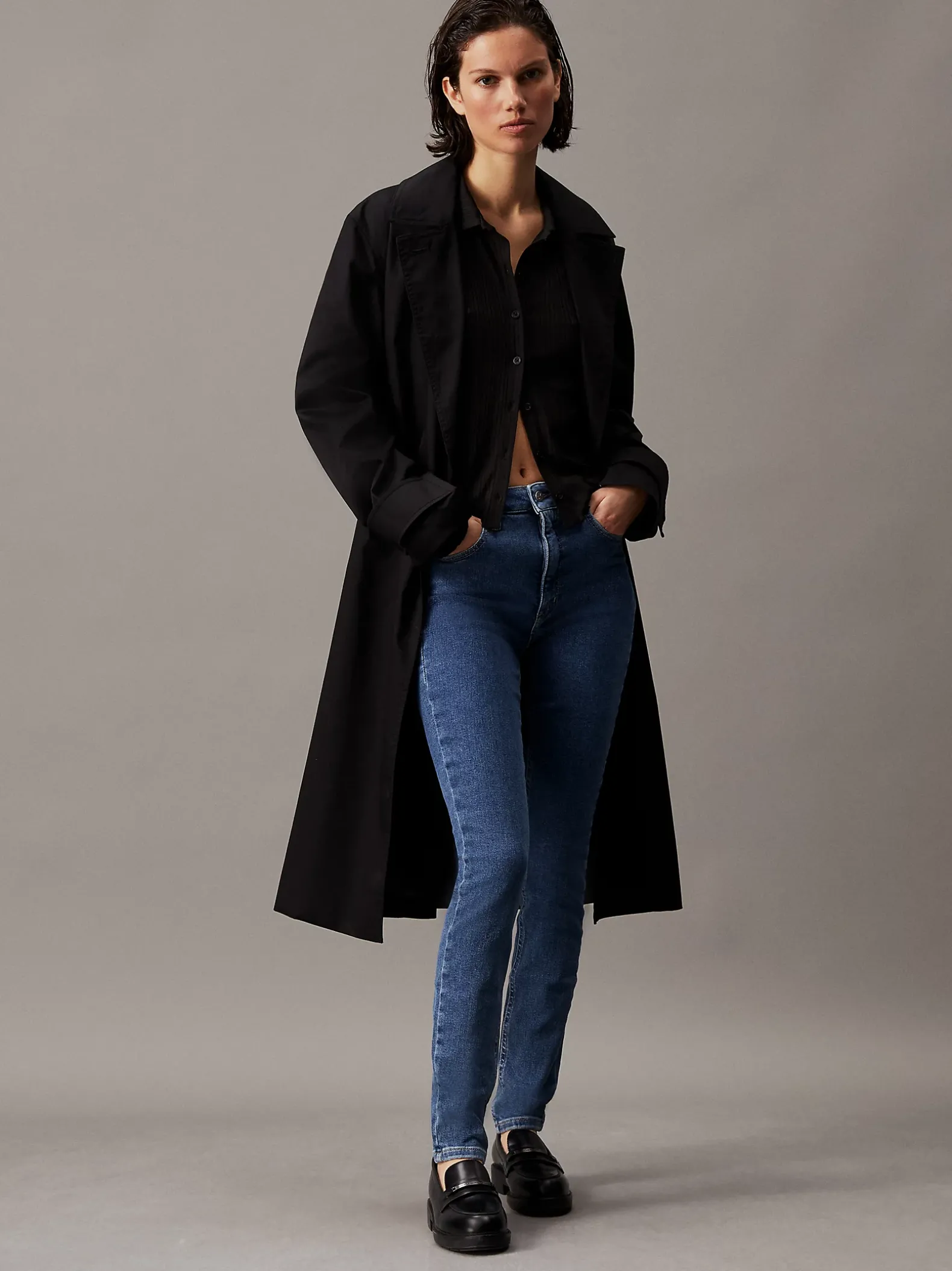 High Rise Skinny Jeans