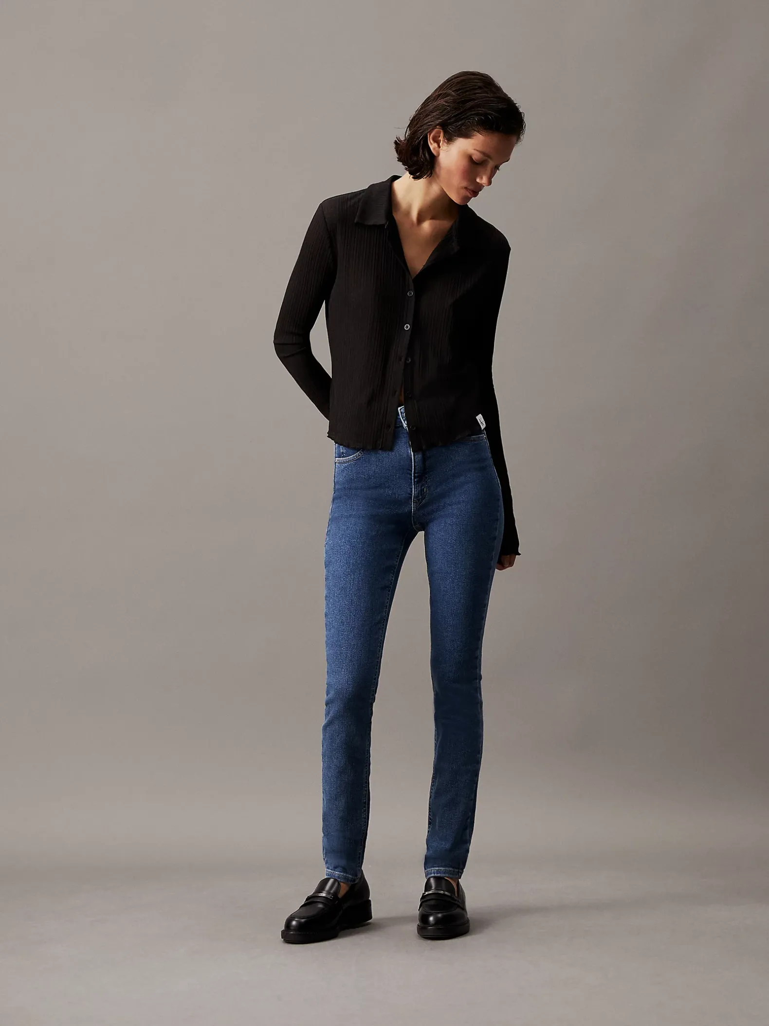High Rise Skinny Jeans