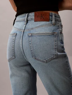 High Rise Straight Jeans