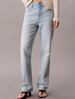 High Rise Straight Jeans