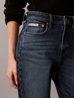 High Rise Straight Jeans