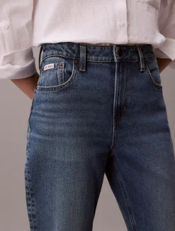 High Rise Straight Jeans