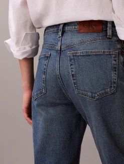 High Rise Straight Jeans