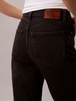 High Rise Straight Jeans