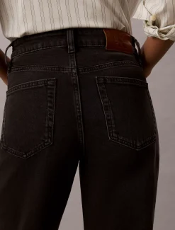 High Rise Straight Jeans