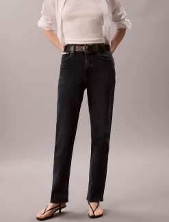 High Rise Straight Jeans