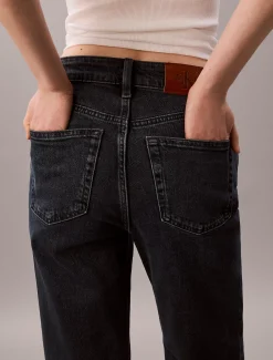 High Rise Straight Jeans