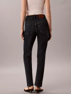 High Rise Straight Jeans