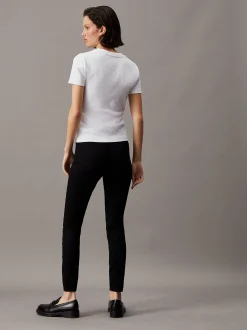 High Rise Super Skinny Enkellange Jeans