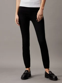 High Rise Super Skinny Enkellange Jeans