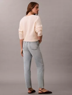 High Rise Tapered Jeans