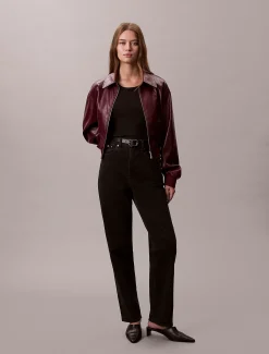 High Rise Tapered Jeans