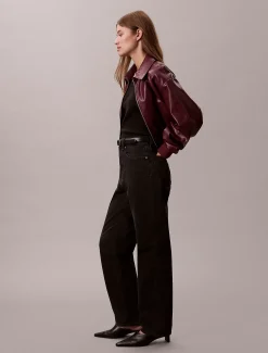 High Rise Tapered Jeans