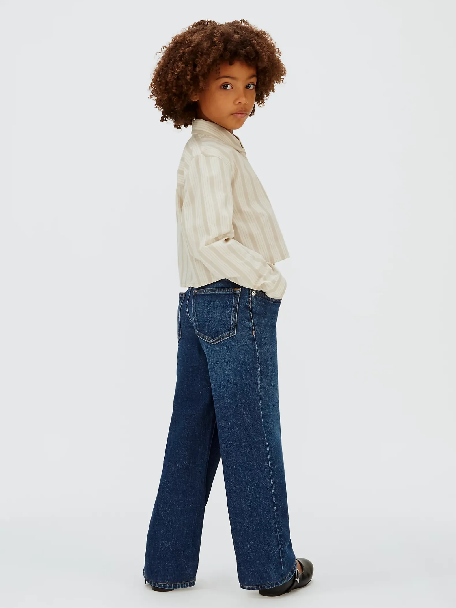 High Rise Wide Leg Jeans