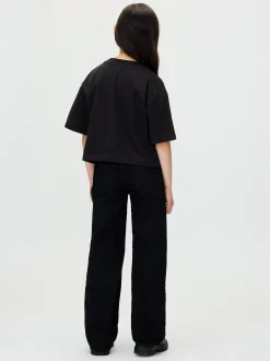 High Rise Wide Leg Jeans