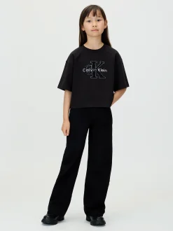 High Rise Wide Leg Jeans