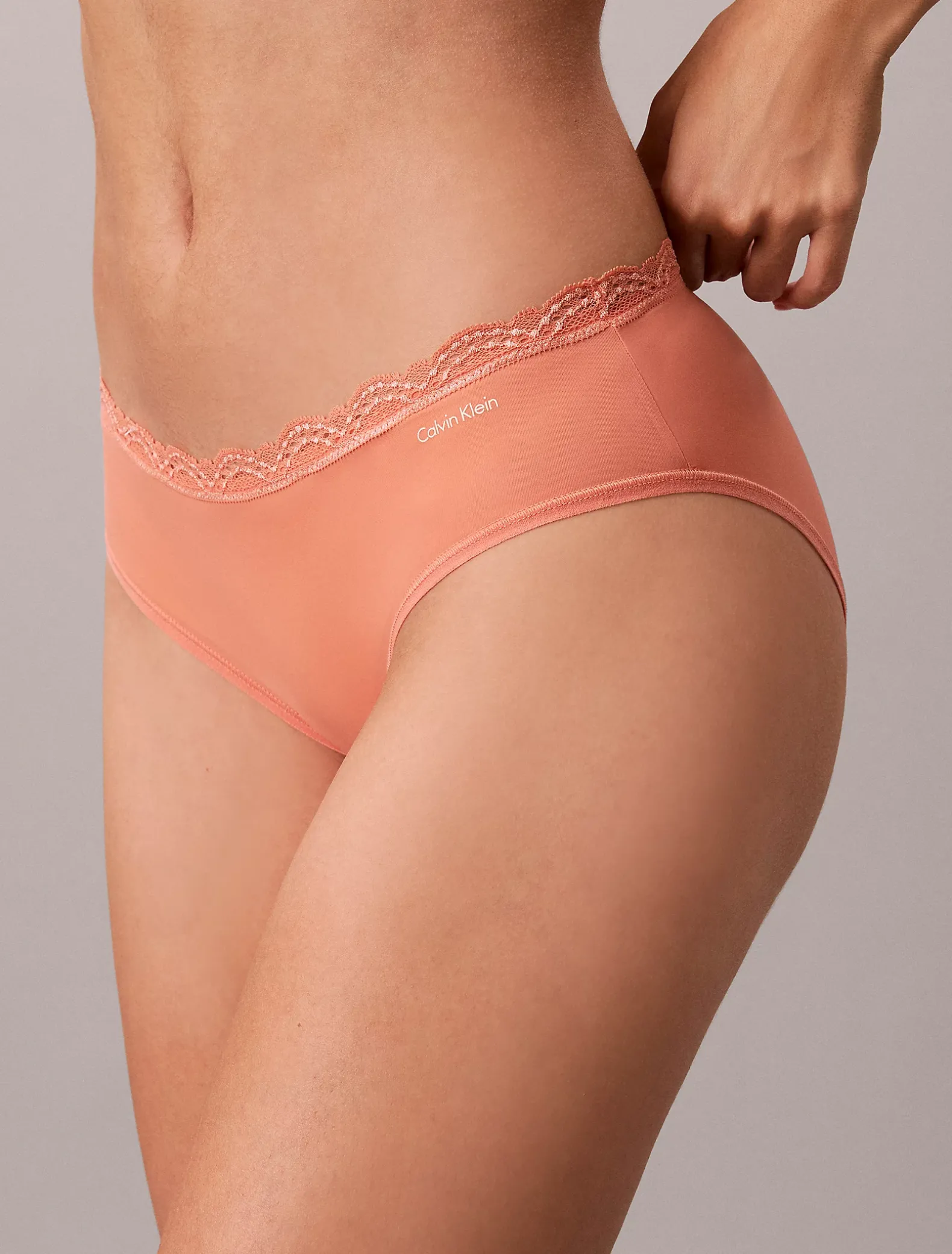 Hipster - Microfibre Stretch With Lace