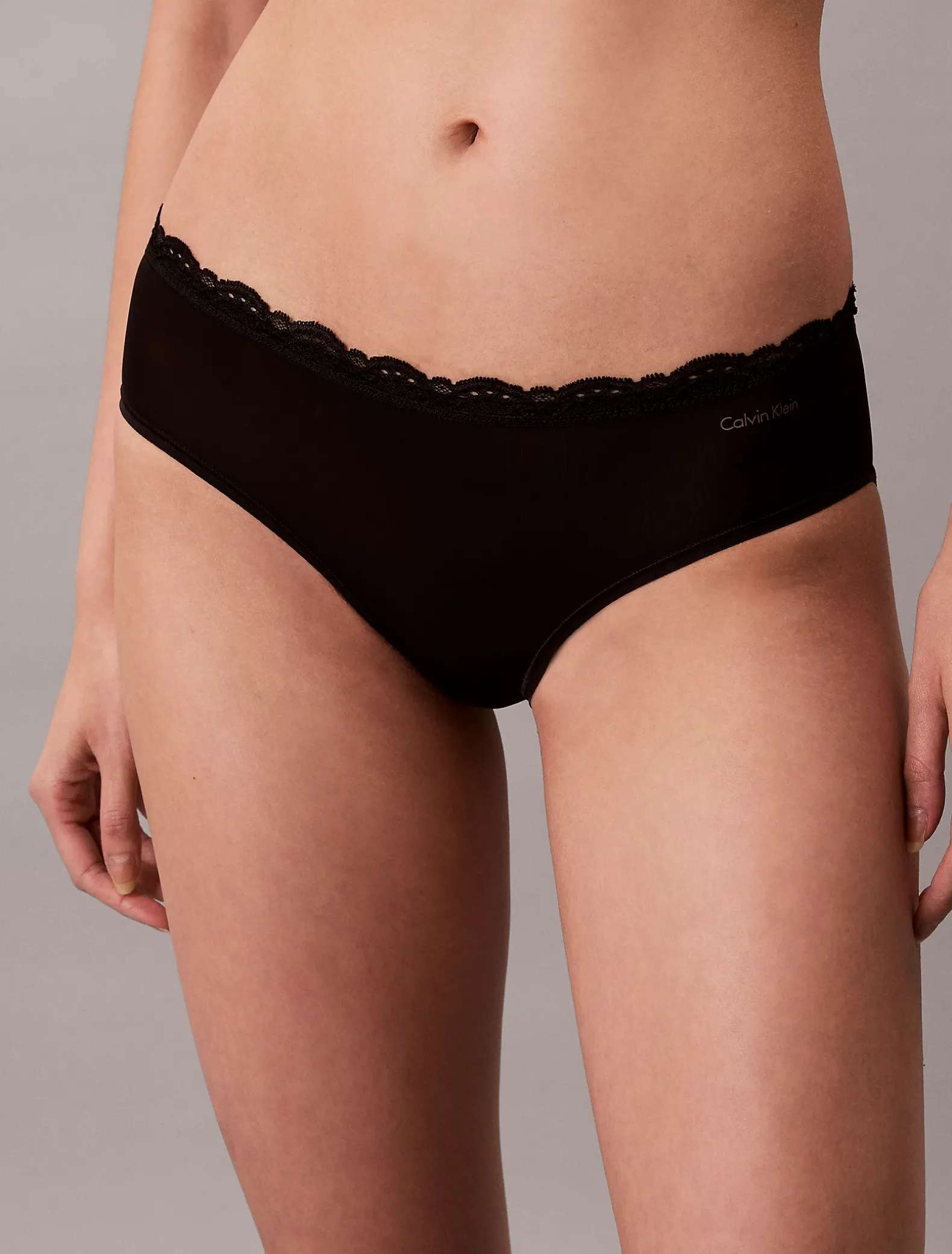 Hipster - Microfibre Stretch With Lace