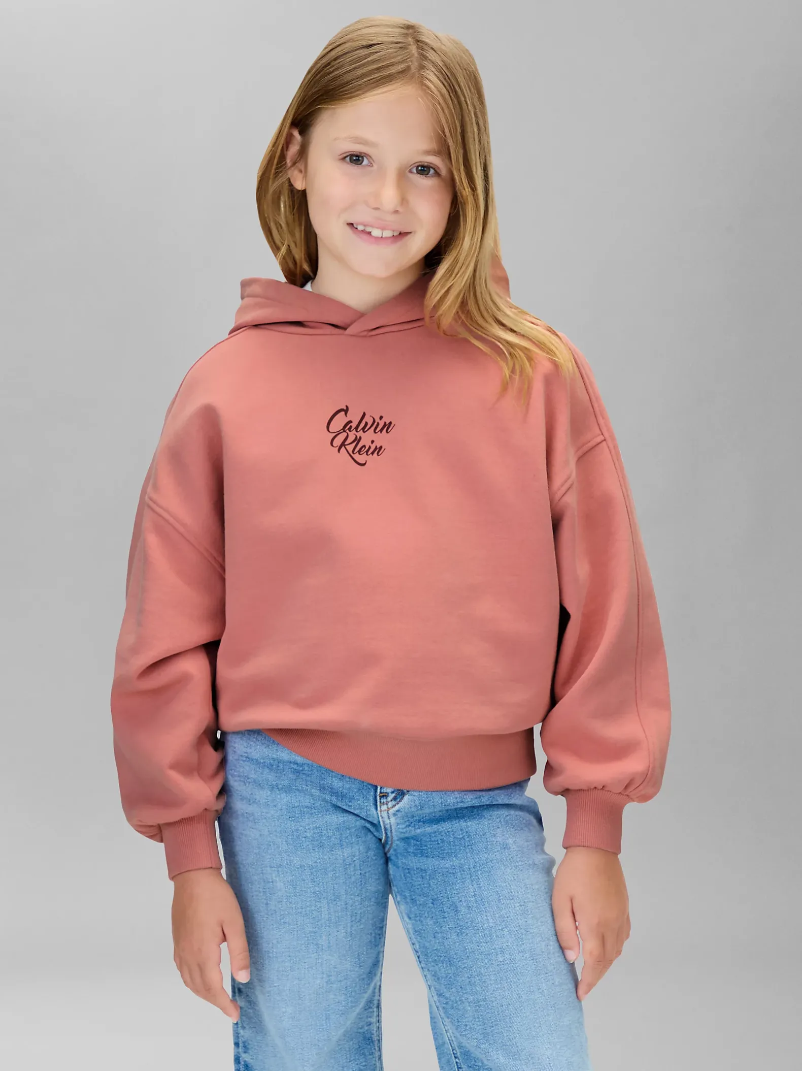 Hoodie met logo