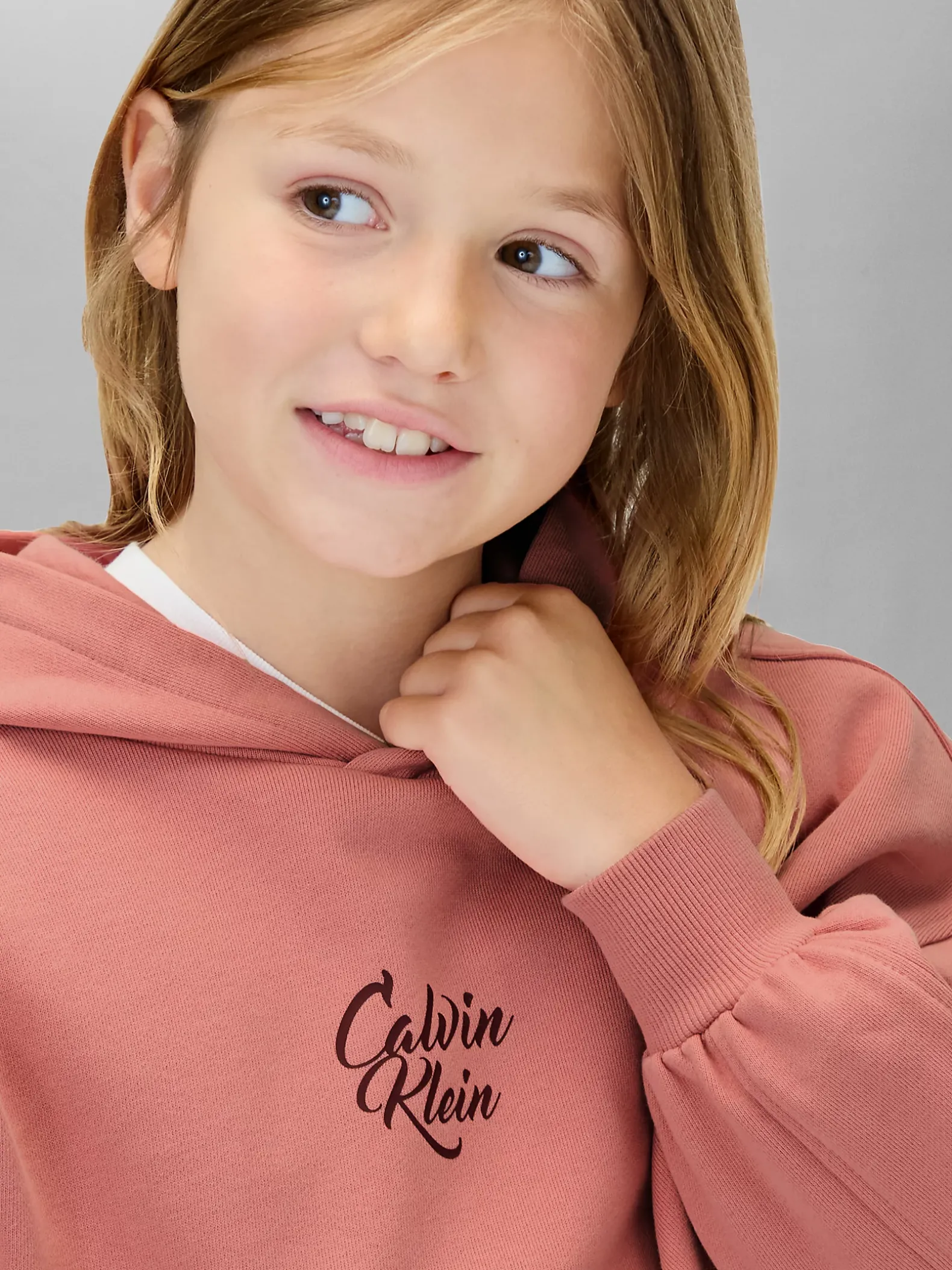 Hoodie met logo