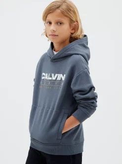 Hoodie met logo