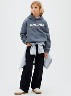 Hoodie met logo