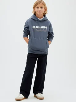 Hoodie met logo
