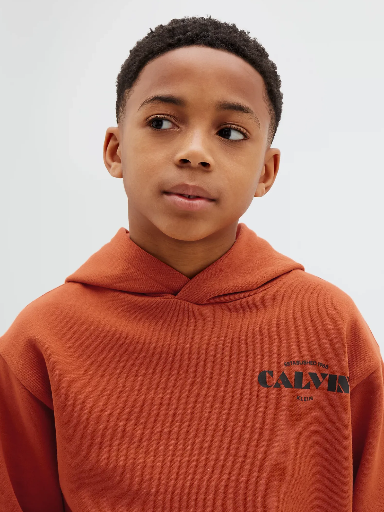 Hoodie met logo