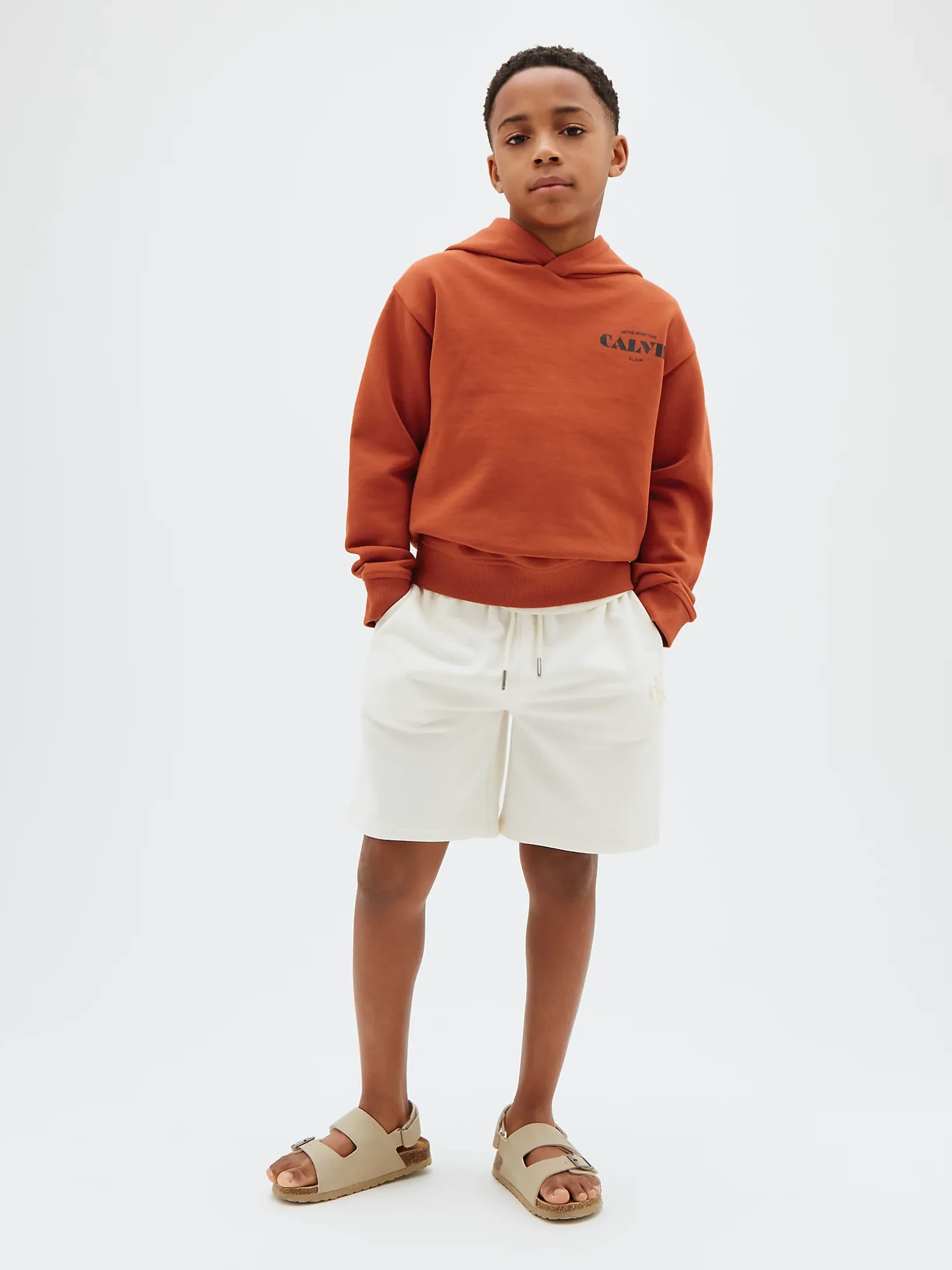 Hoodie met logo