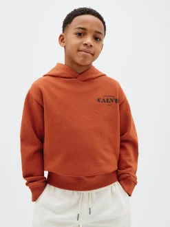 Hoodie met logo