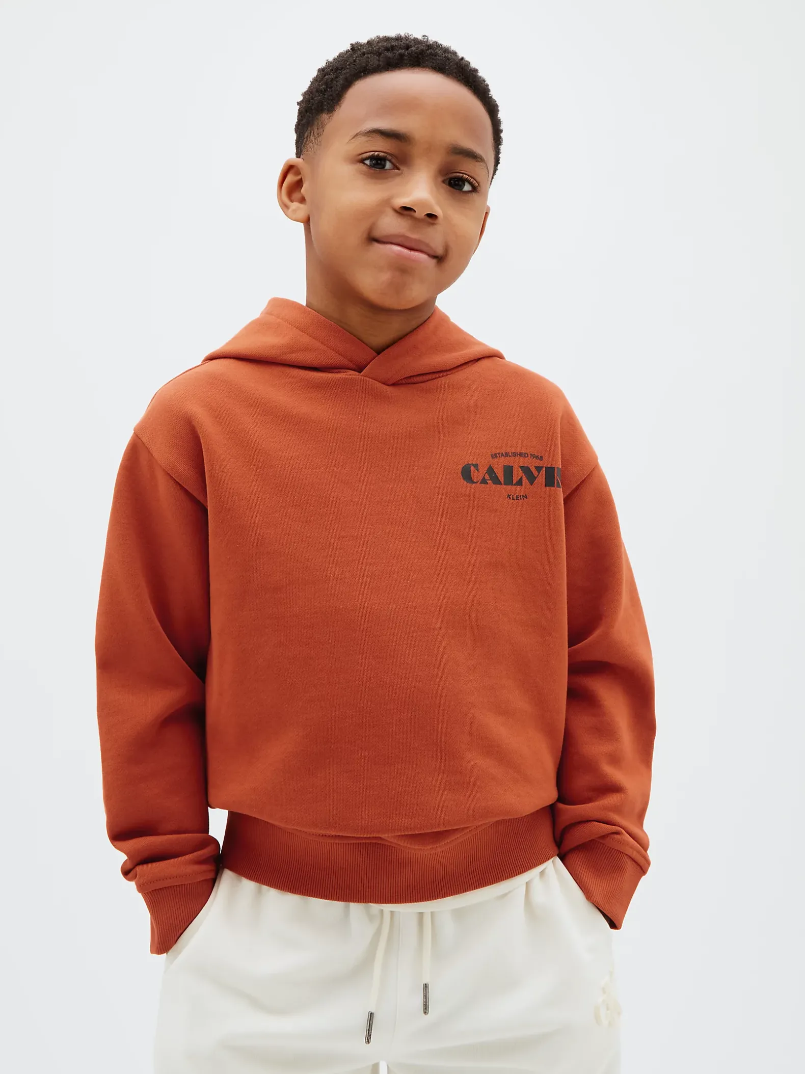 Hoodie met logo
