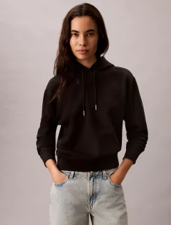 Hoodie van badstofkatoen met monogram