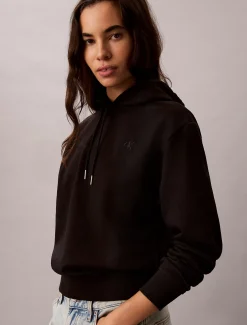 Hoodie van badstofkatoen met monogram
