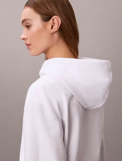 Hoodie van badstofkatoen met monogram