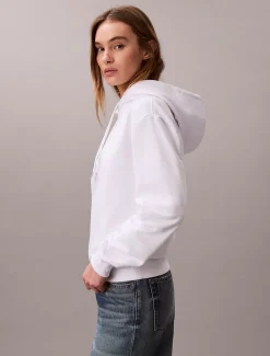 Hoodie van badstofkatoen met monogram