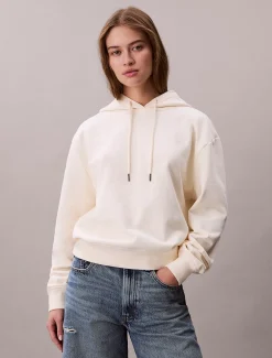Hoodie van badstofkatoen met monogram