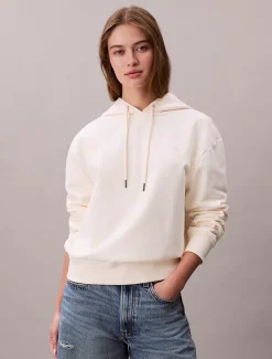 Hoodie van badstofkatoen met monogram