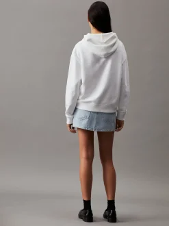 Hoodie van badstofkatoen met logo