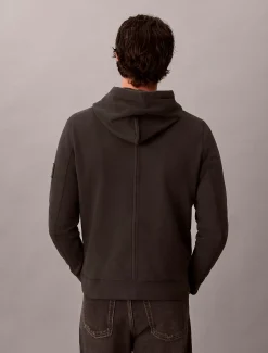 Hoodie van badstofkatoen met embleem