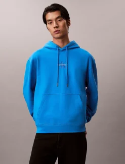 Hoodie van badstofkatoen met monogram