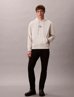 Hoodie van badstofkatoen met monogram
