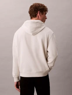 Hoodie van badstofkatoen met monogram