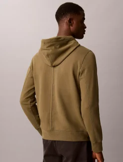 Hoodie van badstofkatoen met embleem